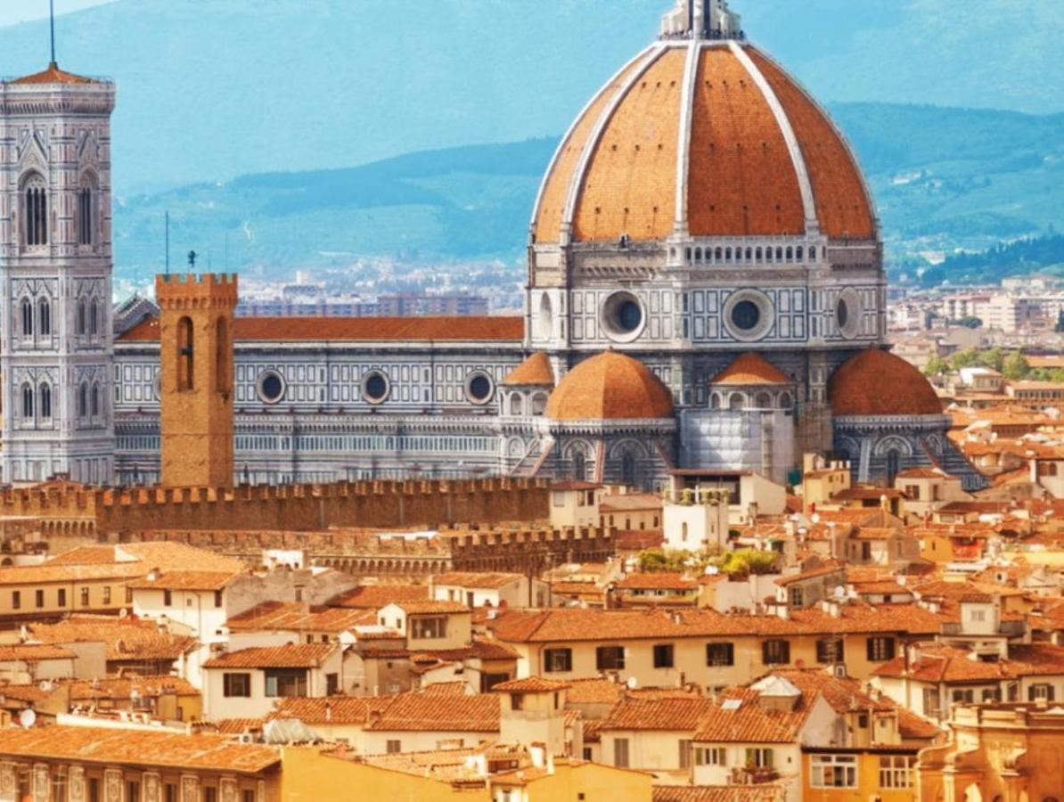 Romantico Attichino Con Terrazzo Vista Duomo !! Florence Buitenkant foto