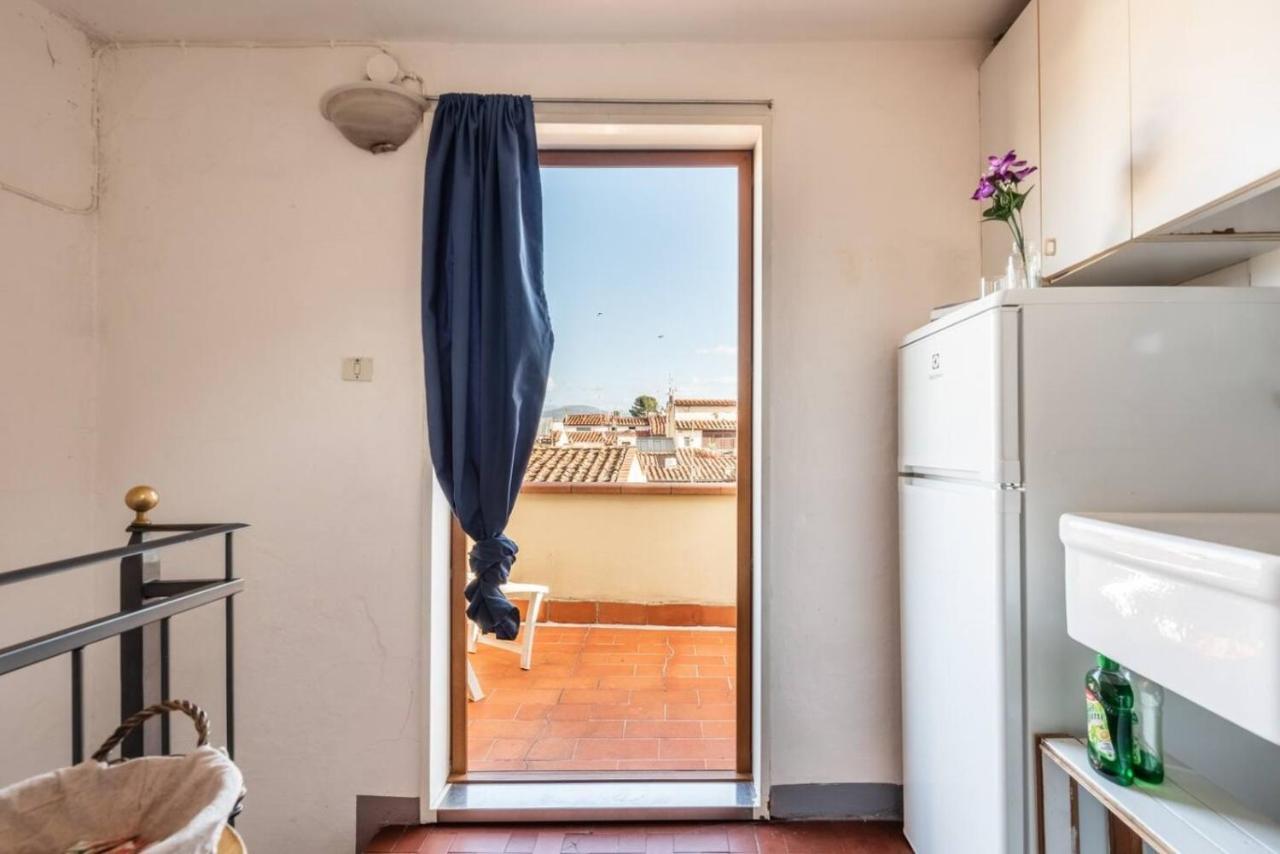 Romantico Attichino Con Terrazzo Vista Duomo !! Florence Buitenkant foto