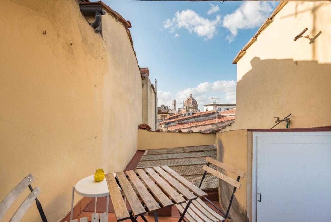 Romantico Attichino Con Terrazzo Vista Duomo !! Florence Buitenkant foto